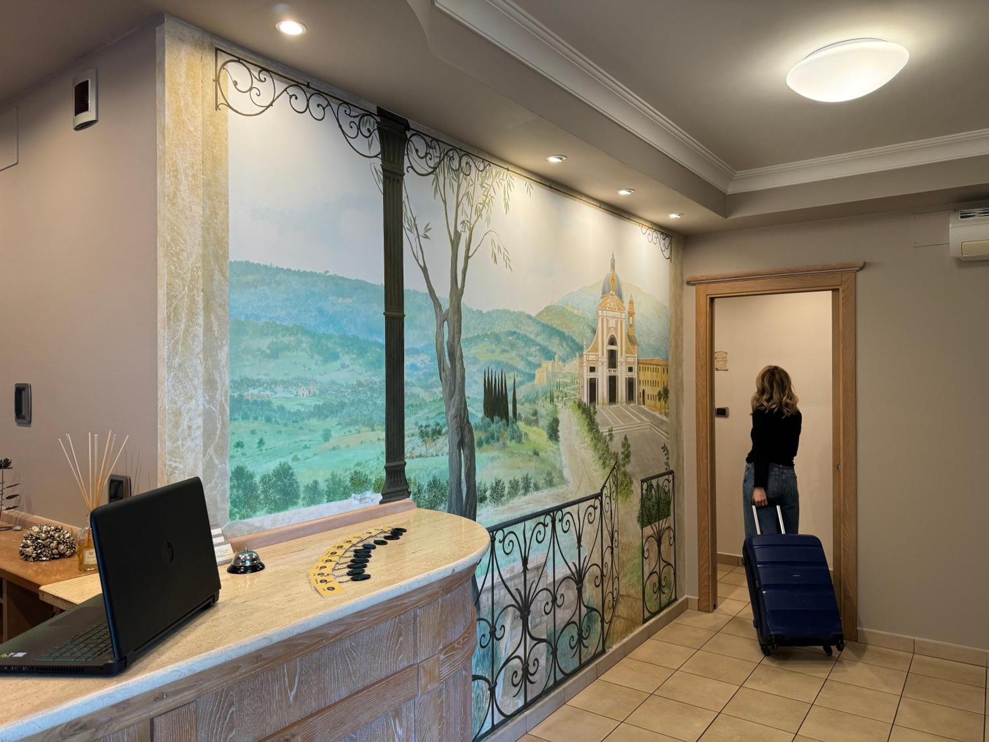Hotel Cladan Ассизи Экстерьер фото